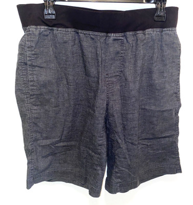Prana Shorts Mens sz M Gray Super Mojo Athletic Performance Training Tech Prep