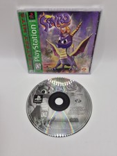 Spyro the Dragon (PlayStation 1, 1998) Tested Rare Mint Retro Greatest Hits CIB