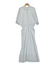 Plage Shirt Dresses WhitexBlue(Stripe Pattern) 36(Approx. S) 2200627384028