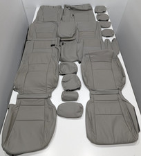 For Honda Pilot Ex Sport 2019-2022 Gray Leather Seat Covers Kr164