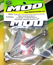 MOD20502 MIP TLR 22X-4 Front X74mm Skinny Puck Bones/Hardware ##