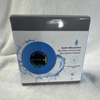 IPX4 Splashproof Bluetooth Portable Speaker w/ Mic 400mAh Round, Blue — photo 1