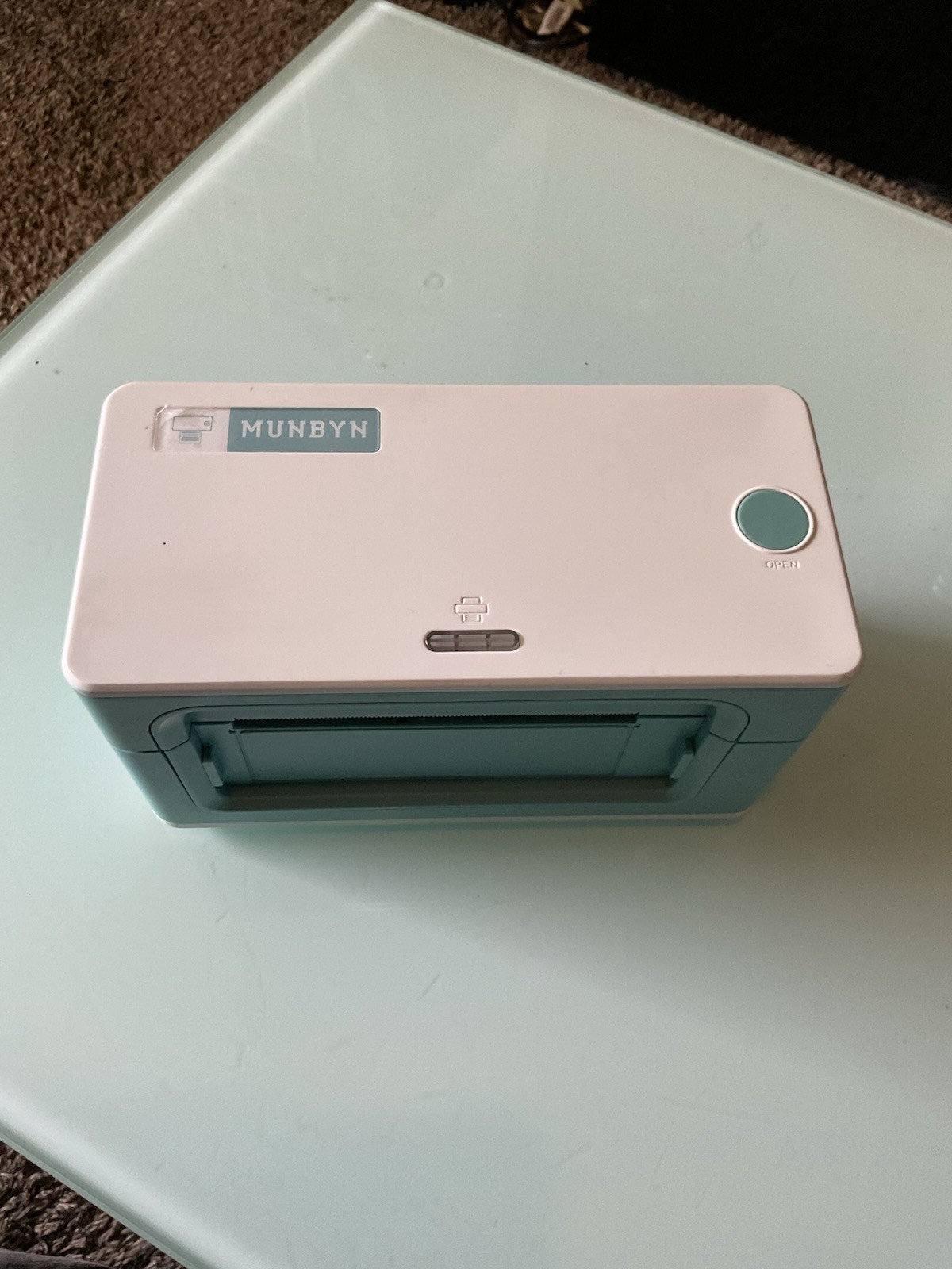 MUNBYN 4x6 Bluetooth Thermal Label Printer for Shipping USB Compatible