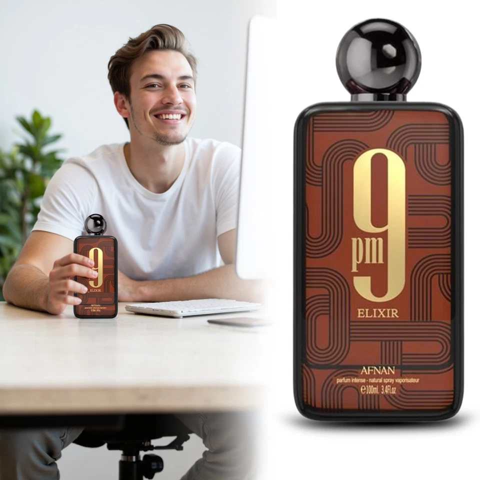 9 PM Elixir Extrait de Parfum 100 ml Spray für Unisex - Bild 4 von 4