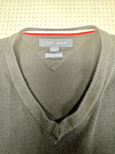 tommy hilfiger sweater Long Sleeve, Black Medium, premium Cotton