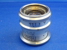 SCHNEIDER KREUZNACH TELE XENAR F 3.8  = 7.5 cm objectif  old camera lens