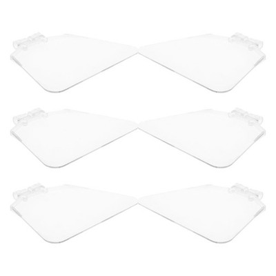  6 Pcs Bench Eye Protector Guard Cover Protective Grinder Bracket Shield