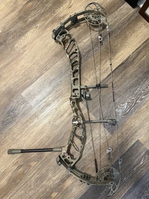 PSE Evo Xf 33 EC Cam Right Hand Subalpine RATTLE CANNED FDE sand ThreadZ Hamskea