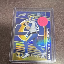 Panini Prestige Franchise Favorites Matthew Stafford #FF-2 Xtra Points Blue /299