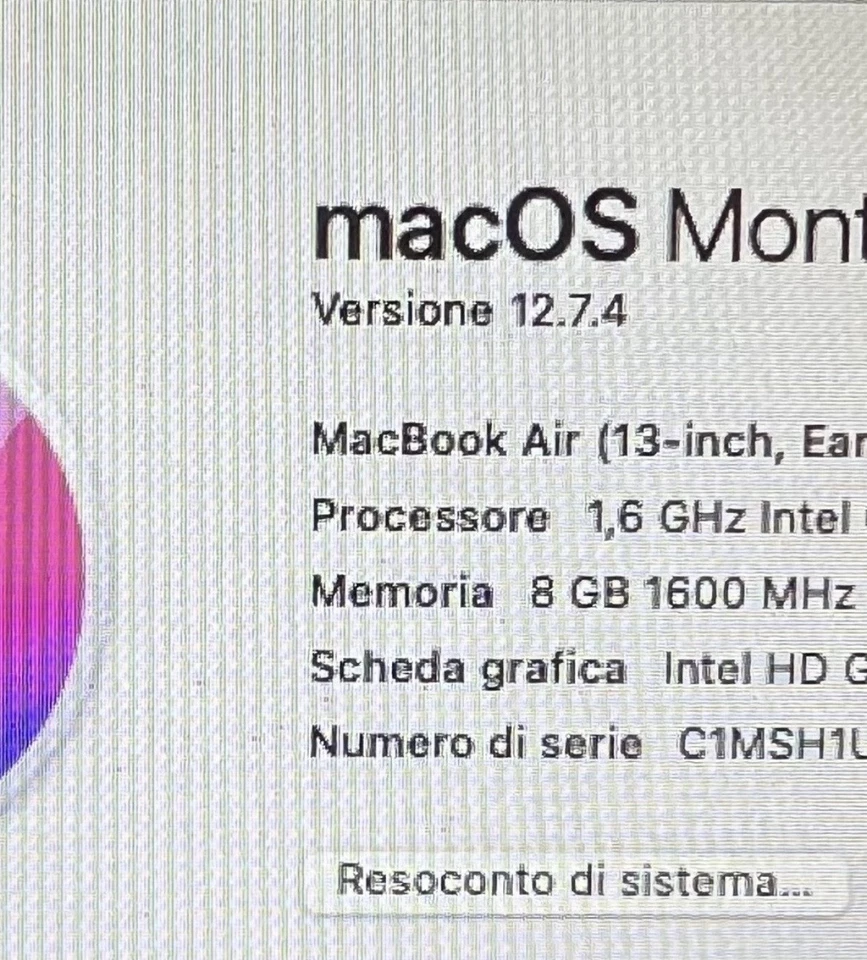 Apple MacBook Air 13" 2015 · i5 · 8GB · 128GB, foto 2 di 4