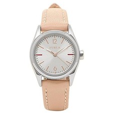 Furla EVA 25mm Women's Watch in Silver/Magnolia (R4251101508) [Parallel Import]