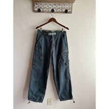 Rare Vintage Y2K American Eagle Outfitters Baggy Paratrooper Pants