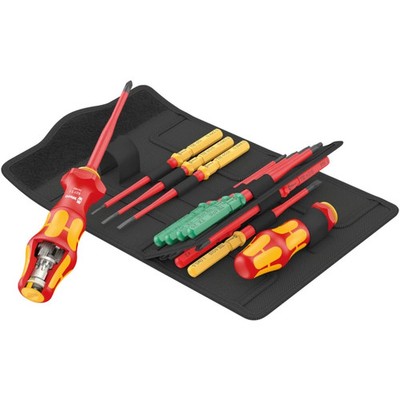 WERA 05006641001 Kraftform Kompakt Turbo i Imperial 1 Tool finder, 16 pieces
