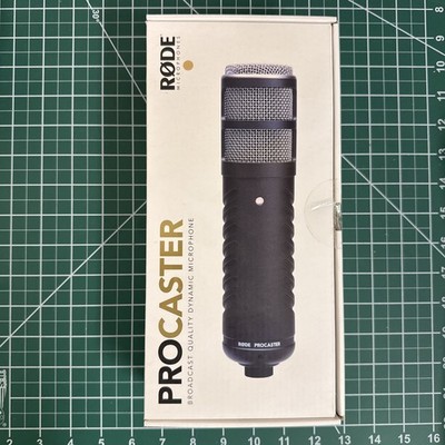 RODE PROCASTER Broadcast Quality Dynamic Microphone (Black, Unopened)