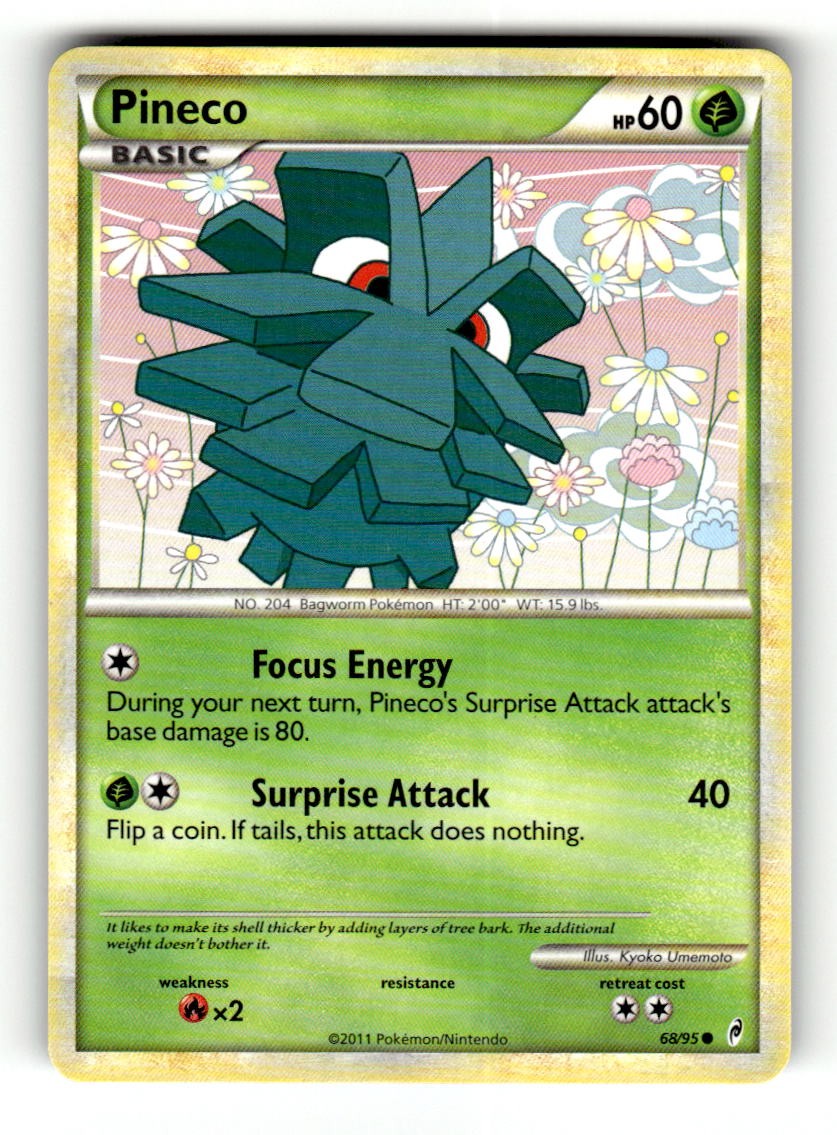 Pineco [CL - 68/95] MP - Pokemon