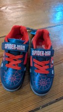 Spiderman Kids Light Up Shoes Size 12