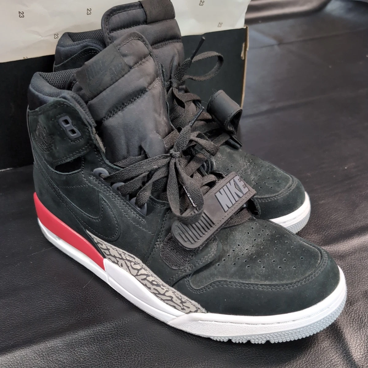 Jordan Legacy 312 Black Suede for Sale | Authenticity  display picture 1