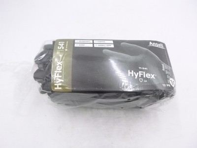 12 Pair Ansell HyFlex 11-541 Size 10 Cut Protection Gloves