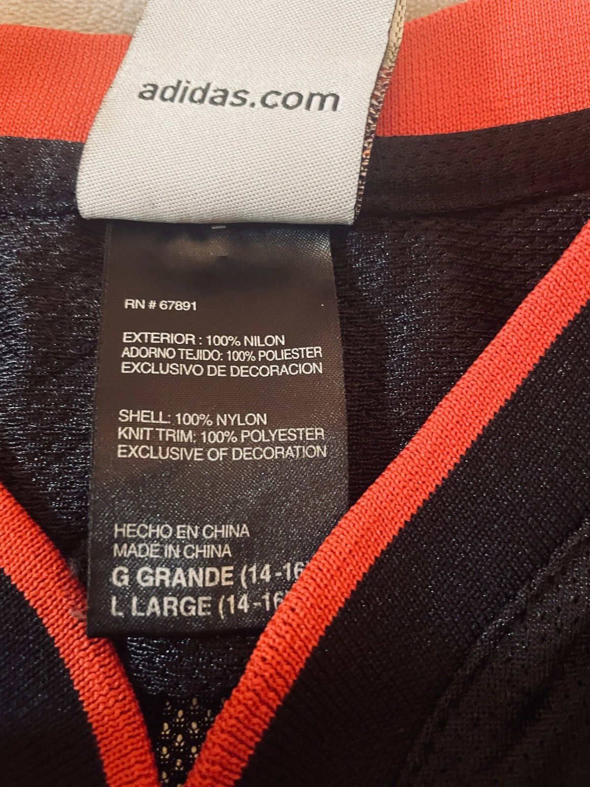 Dwayne Wade #3 Miami Heat Adidas NBA Jersey Youth Large 14/16 thumbnail 4