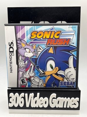 Sonic Rush Nintendo DS Game CIB Authentic Tested