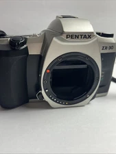 Vintage Pentax ZX-30 35mm SLR Film Camera Body & Neck Strap Only Untested Clean