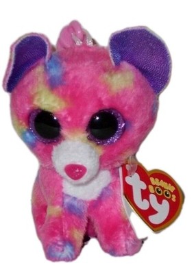 Ty Beanie Boos Key Clip CANCUN the Chihuahua Dog (UK Version) 3'' MWMTs Plush Toy
