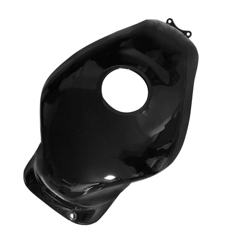 Glossy Vivid Black Fuel Gas Tank Cover For Suzuki Hayabusa GSX1300R 1997-2007 US - Image 2 of 4
