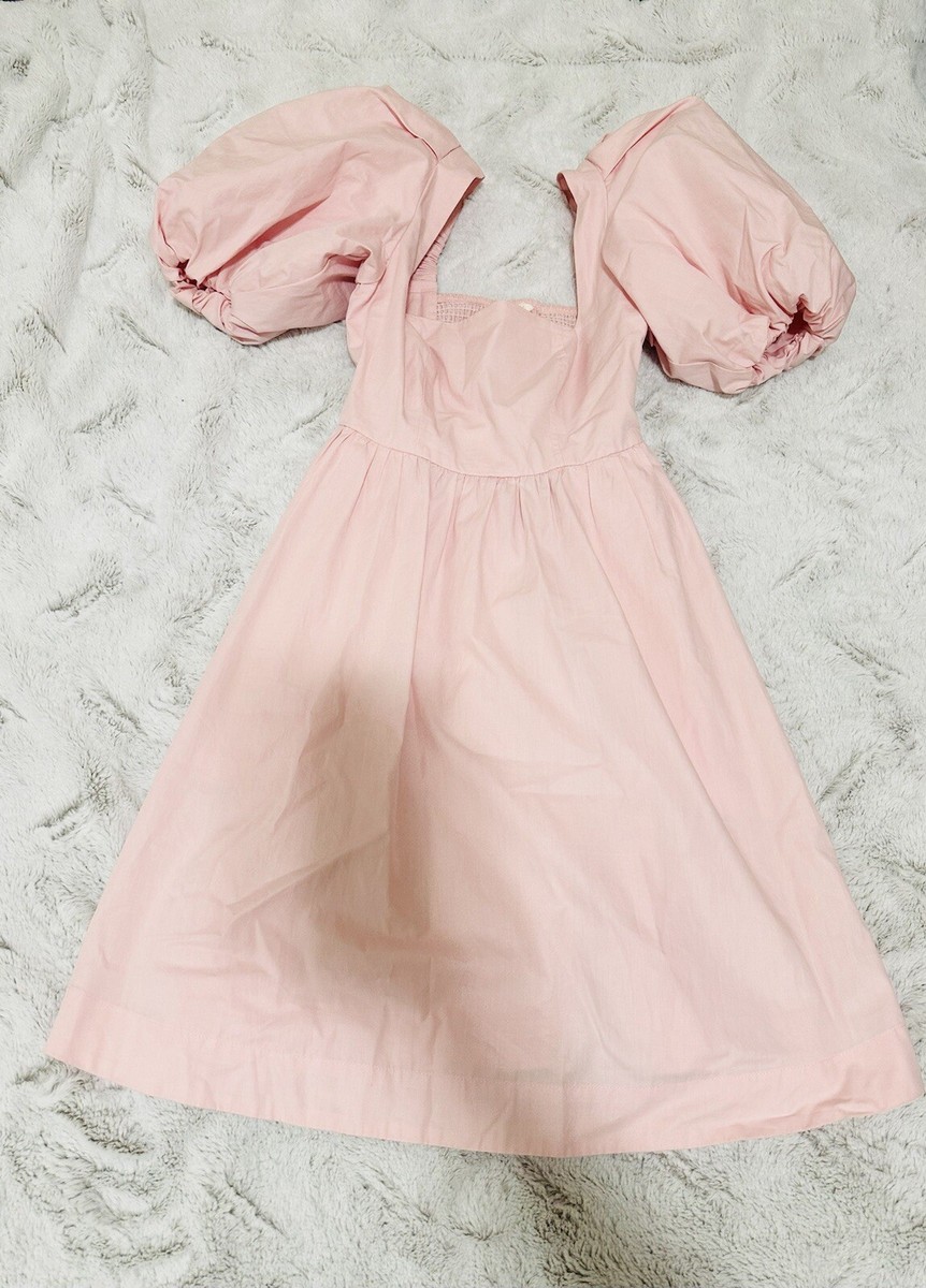 売り最安 M me eme Square neck puff mini onepiece 【公式通販】