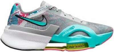 Nike Air Zoom SuperRep 3 Women's Low Training Shoes Grey DQ0303-001 Size 9