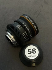 ARRI PL Rehouse KMZ Helios 44-2 58mm Oval Bokeh Cine lens FF New Housing BTF
