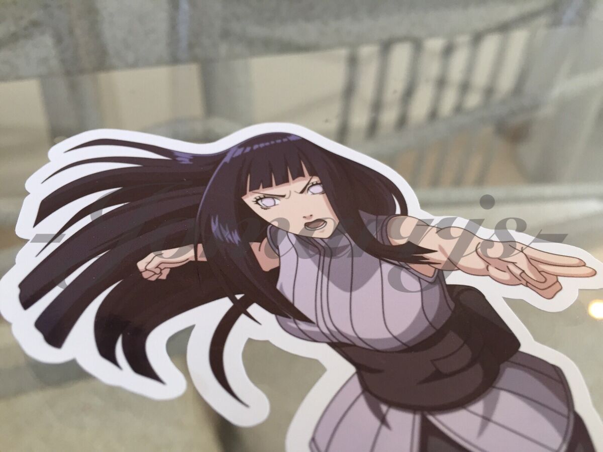 Naruto Hinata Hyuga Anime Decal