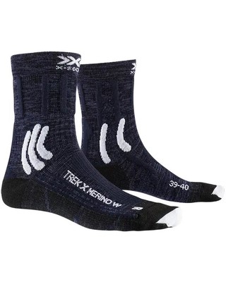 X-Bionic x-Socks 4.0 Trek X Merino Socks Trekking Women's, Midnight Blue/Arctic