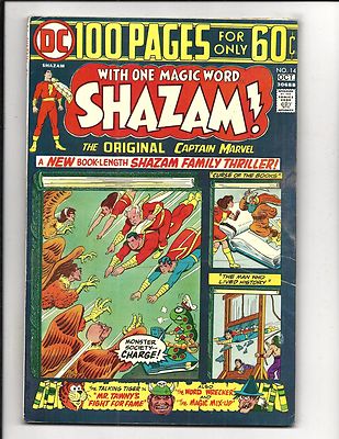 Shazam # 14 DC Comics 100 Seiten riesig Oktober 1974 sehr guter Zustand