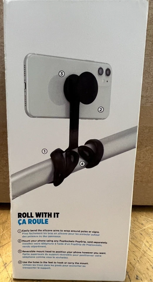 POPSOCKETS POPMOUNT 2 Flex montagem flexível para punhos POPSOCKETS preto - Imagem 3 de 3