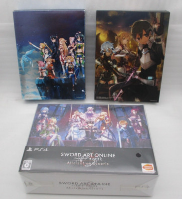 PS4 Sword Art Online Hollow Realization, Alicization Lycoris ... Limited 3Games