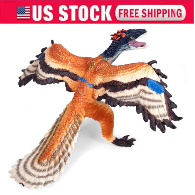Archaeopteryx Dinosaur Action Figure PVC Collectible Statue Xmas Decor Gift US