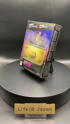 Nintendo New 3DS LL Majora's Mask Edition Zelda Gold Handheld