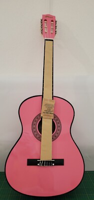 Tiger Music CLG4-PK Kids Classical Guitar Pack Pink