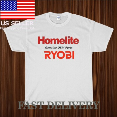 #ad NEW SHIRT HOMELITE RYOBI LOGO T SHIRT UNISEX FUNNY AMERICAN USA SIZE S 5XL $17.09