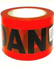 Intertape 7 Rolls Polymer Group Danger Red 3 In x 300 Ft Tape
