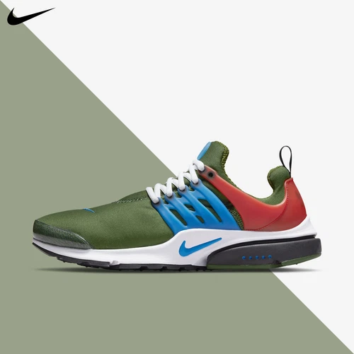 Nike Men's Air Presto Forest Pine Green Orange Photo Blue 2021 New CT3550-300