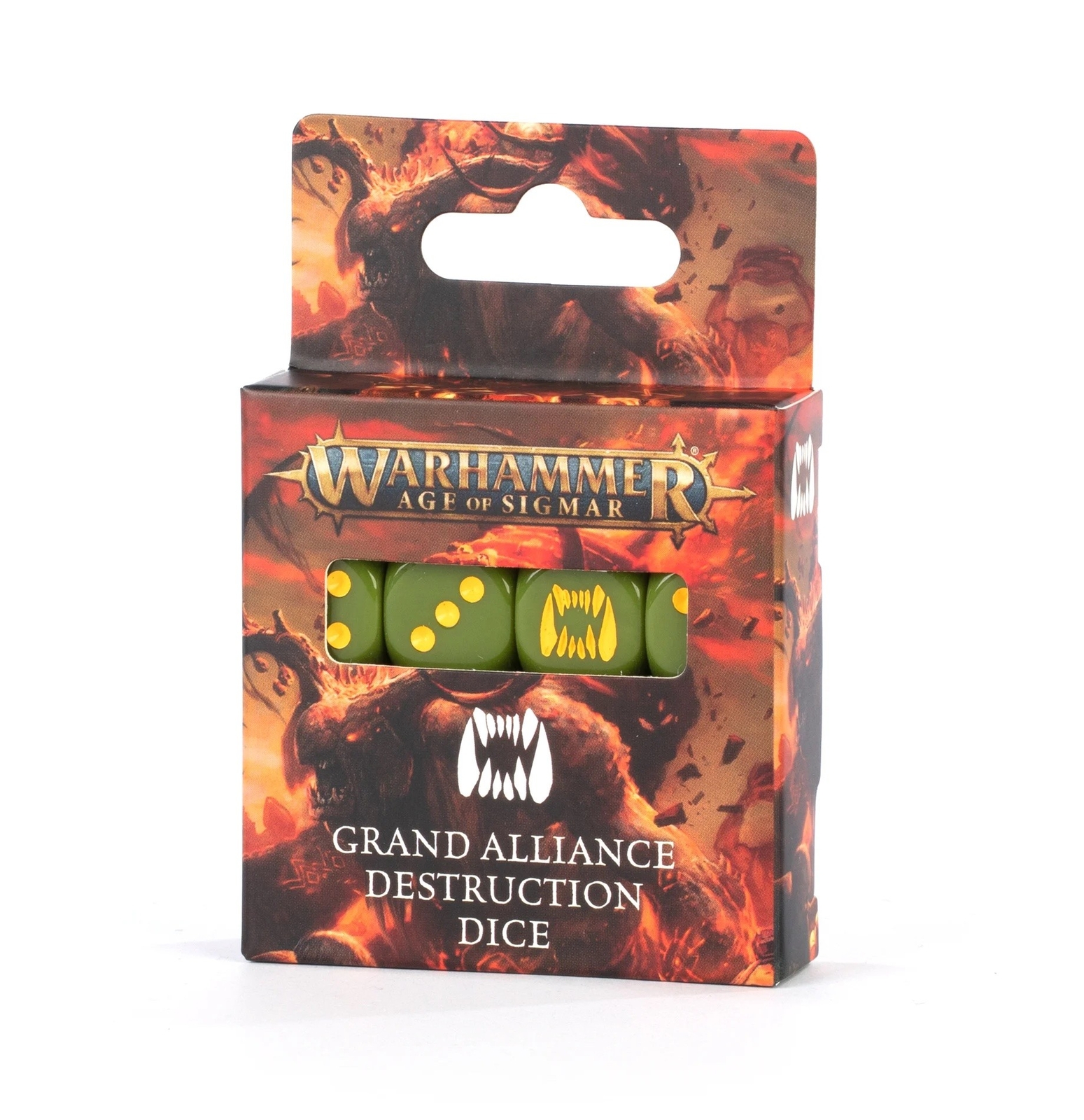 GRAND ALLIANCE DICE set di 16 dadi DESTRUCTION warhammer AGE OF SIGMAR età 12+
