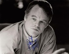 PHILIP SEYMOUR HOFFMAN REPRINT SIGNED 8X10 PHOTO AUTOGRAPHED CHRISTMAS MAN CAVE