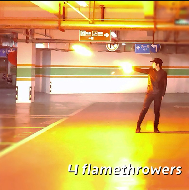 4 Flamethrowers Fireshooter Charging Fire Magic Props for Stunning Tricks