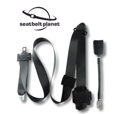 1990-2005 Mack Dump Truck Driver Passenger Seat Belt 3-point Black Tan Gray Blue