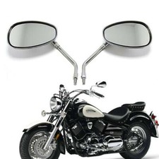 Espejos retrovisores Cruiser moto para Yamaha V Star 650 950 1100 1300 perno
