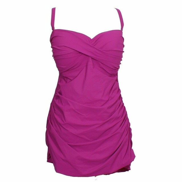 strapless swimdress