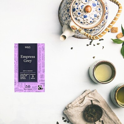 Marks And Spencer M&S Tea Bags Empress Grey Strength 3 Medium