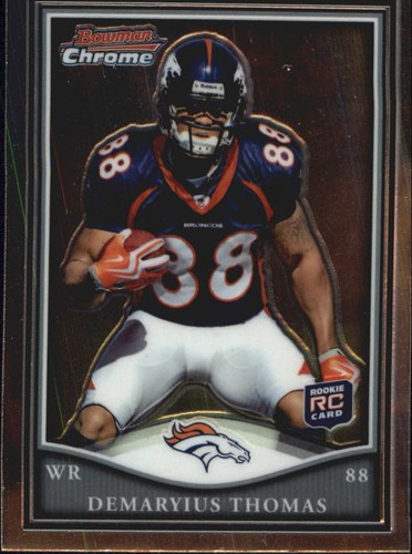 Demaryius Thomas #BCR9 2010 Bowman Chrome Rookie Preview card