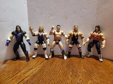 Rare WWF 1996 Jakks Pacific Wrestling Action Figures Lot of 6 Figures SEE PHOTOS